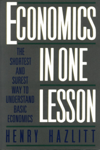 Economics in one lession