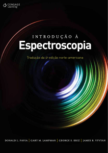 Livro Introducao a Espectroscopia - Pavia