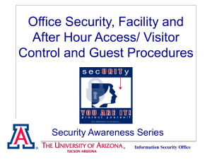Office Security, Facility and After-hour Access