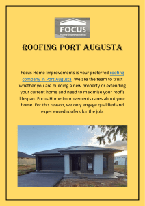 Roofing Port Augusta