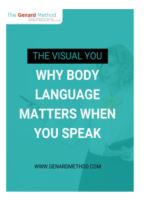 The Visual You - Why Body Language Matters When You Speak