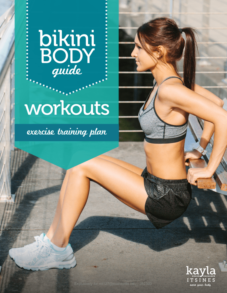 Kayla Itsines Bbg Bikini Body Guide