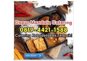 DISKON! HP 0819-4421-1588 Catering Hajatan Depok Beji Dapur Mandala