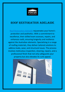 Roof Restoration Adelaide.2