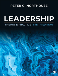 Peter G. Northouse - Leadership  Theory and Practice-SAGE Publications, Inc (2021)