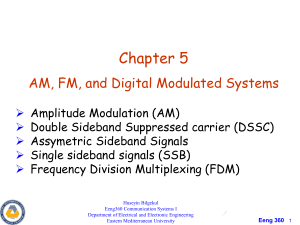 Chapter 5-AM, FM, Digital Modulated System