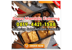 HEMAT! HP 0819-4421-1588 Catering Khitanan Depok Mekarsari Dapur Mandala