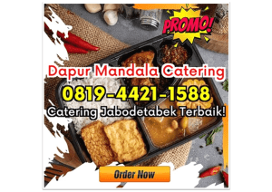 HEMAT! HP 0819-4421-1588 Catering Khitanan Depok Pasir Gunung Selatan Dapur Mandala