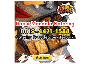 HEMAT! HP 0819-4421-1588 Catering Kue Kotak Depok Tugu Dapur Mandala