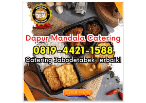 LEZAT! HP 0819-4421-1588 Catering Lansia Depok Cipayung Jaya Dapur Mandala