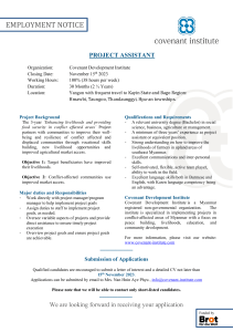 Employment-Notice -Project-Assistant