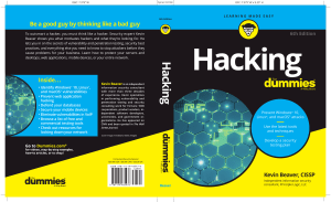 Hacking for Dummies, 6th Edition 