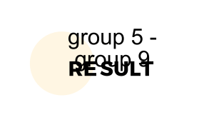GROUP 6 AND GROUP 9 