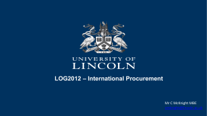 LOG2012 Workshop 3 - International Supply Chains - Final