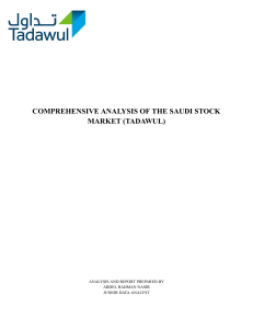 Tadawul Stock Market - Abdel Rahman Nasir
