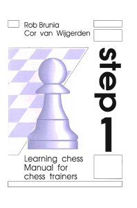 Learning Chess Step 1 Manual (132 pages)