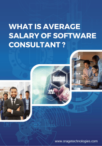 What is average salary of software consultant 