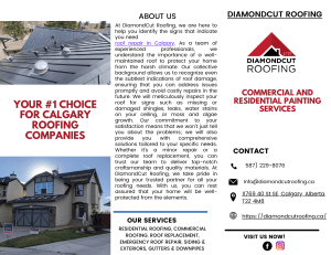 DiamondCut Roofing