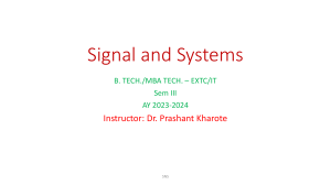 Unit-1-Signals - Part 1