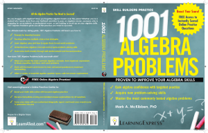 86549365-1001-Algebra-Problems