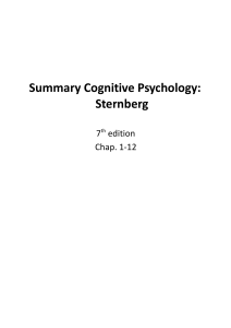 summary-sternbergsternberg-cognitive-psychology compress