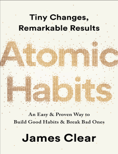 Atomic Habits An Easy and Proven Way to