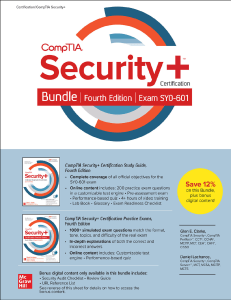 CompTIA Security+ Certification Bundle