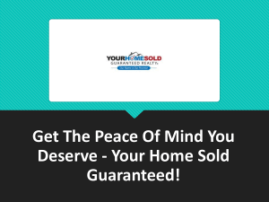 Sell Your Home Sold With Guaranteed Results - Get The Best Deal Today!
