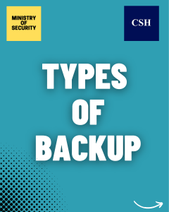 Types of Backup  1688564301
