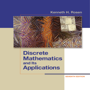 rosen discrete mathematics and its applications 7th edition