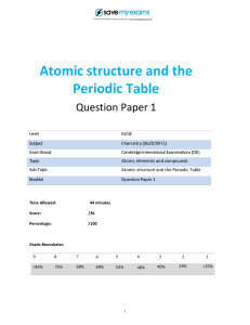31-Atomic-structure-and-the-Periodic-Table-Topic-Booklet-1-CIE-IGCSE-Chemistry