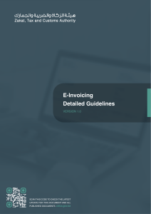 E-Invoicing Detailed  Guideline