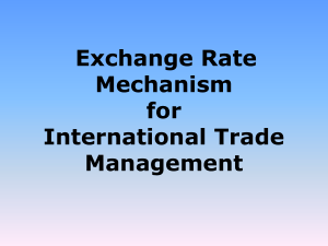 Exchange Rate Mechanism