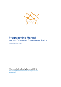 TESS-Manual-Programming-Motorola-Dx2000-and-Dx4000-Radios