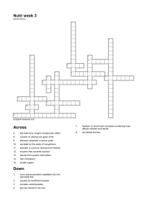 Week 3 crossword puzzle