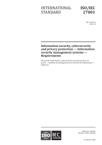 ISO:IEC 27001 2022
