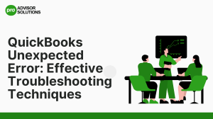 Quickly Troubleshoot QuickBooks Unexpected Error