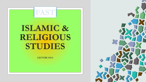 Islamic Studies 