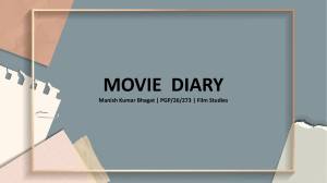 PGP 26 273 Movie Diary