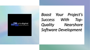 Unlock Your Business Potential With Nearshore Software Development Services