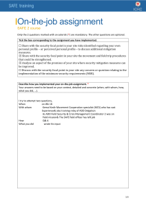 On the job assignment Form (1)