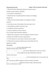 Questions based on facts                                          chapter 3 Review question social study