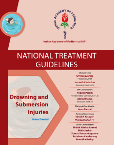 NTG 001 Drowning and Submersion Injuries