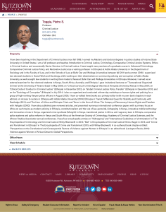 Directory Profile  People and Department Finder - Kutztown University