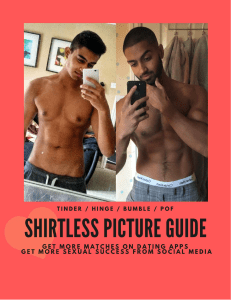 Shirtless Pictures Guide