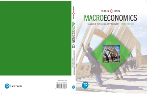 Macroeconomics Canada in the Global Environment 10th Edition by Michael Parkin