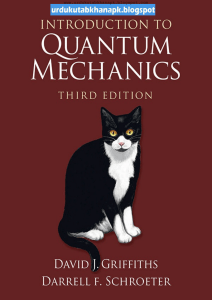 Introduction to Quantum Mechanics - 3rd Edition