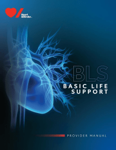 - BLS Basic Life Support Provider Manual-American Heart Association (2020)