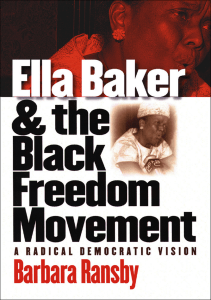  OceanofPDF.com Ella Baker and the Black Freedom Movement - Barbara Ransby