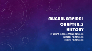 Mughal Empire I